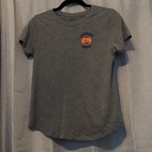Old Navy Halloween Current Mood Pumpkin Tee